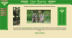 Desktop Screenshot of clann-morgainn.de